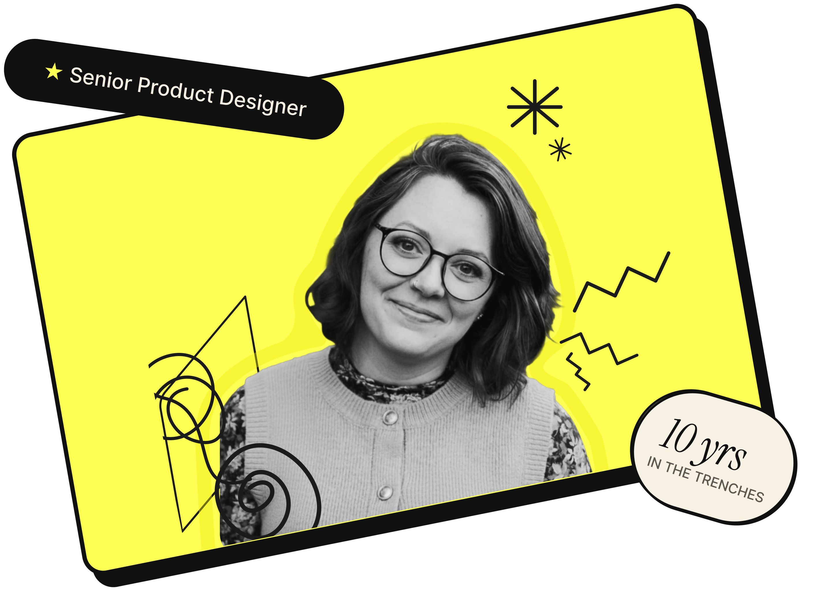 Photo of Mallory Becker, Senior Product Designer, 10 years in the trenches